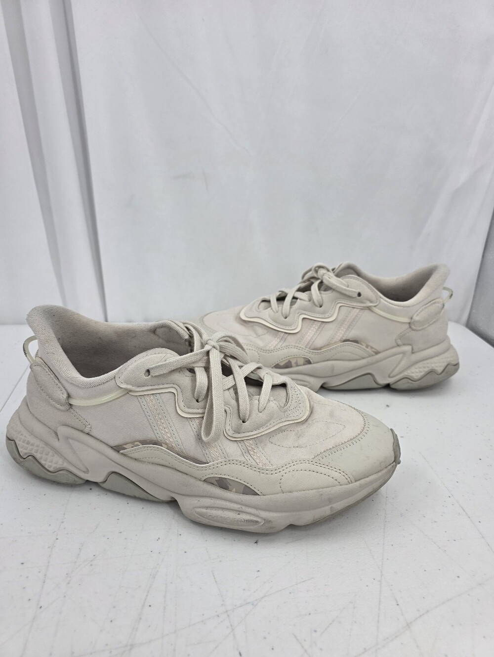 Adidas Osweego 'Aluminum Metal Gray' Men's Size 11.5 Sneakers GX3322 No Box EUC.